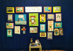 Prace wykonane przez dzieci i rodziców na konkurs Łódź Bajkowa